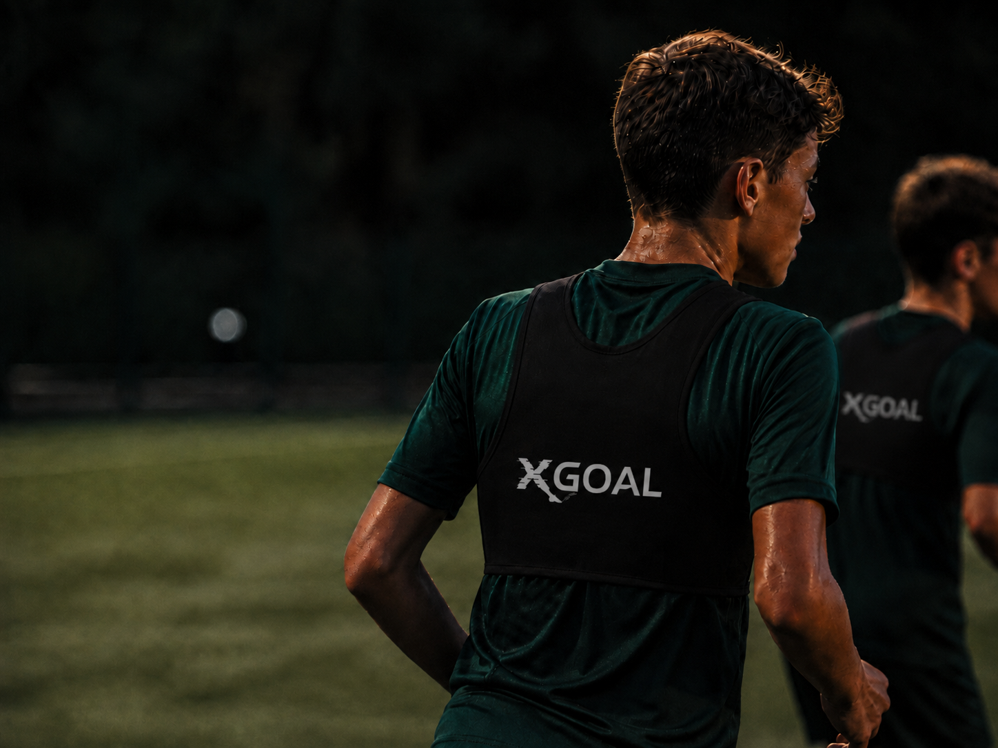 Youth academy football players using XGoal GPS wearable technology for workload monitoring